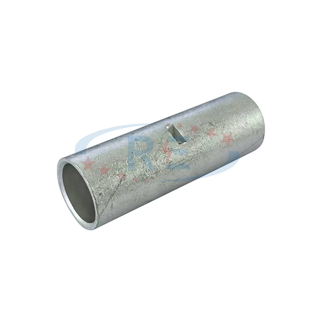 Durable Non-insulated Butt Connectors | Copper Crimp Sleeves for Reliable Cable Splicing