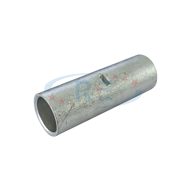 Durable Non-insulated Butt Connectors | Copper Crimp Sleeves for Reliable Cable Splicing