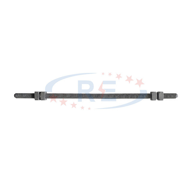Hot Dip Galvanized to ASTM A153 Double Arming Bolt