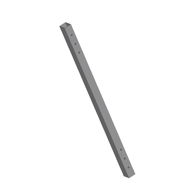 Hot Dip Galvanized ASTM A153 Rectangular Steel Crossarm