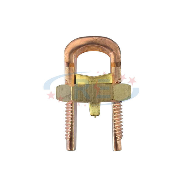 Copper-bonded Galvanized Grounding Clamp