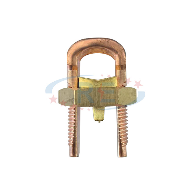 Copper-bonded Galvanized Grounding Clamp