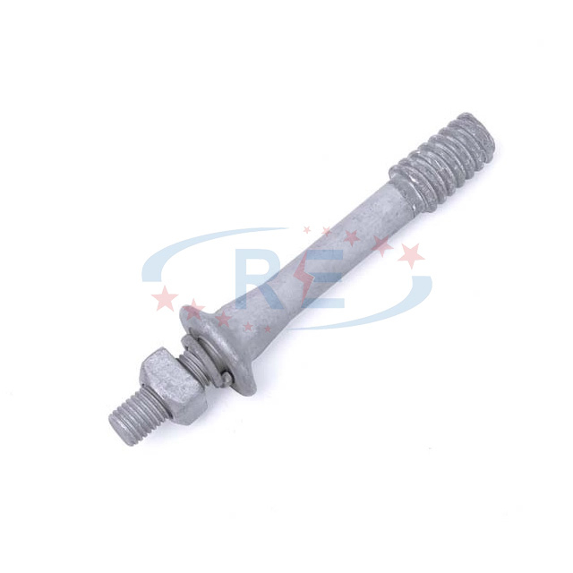 Steel Leg Hot DIP Galvanized Spindle Round Neck Insulator Pin