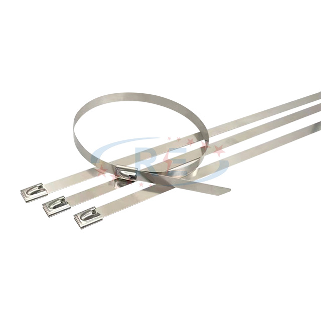 Heavy-Duty Stainless Steel Cable Ties for Industrial Bundling