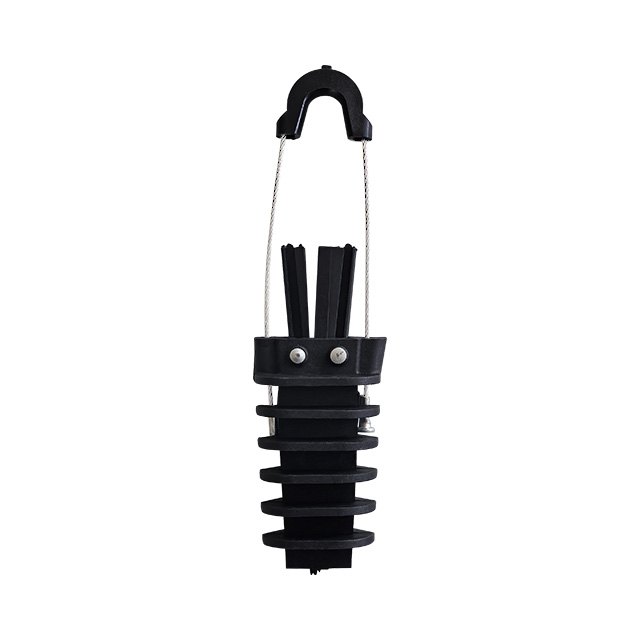 PA25 Plastic Anchor Clamp |Durable lv ABC Cable Tension Clamp for Ouedoor Use