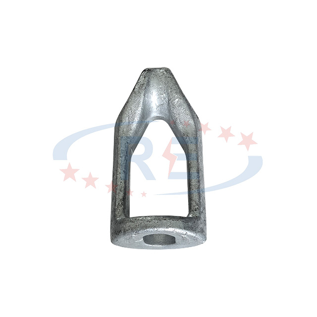Hot Dip Galvanized ASTM A153 Thimble Eye Nut for Pole Line Hardware