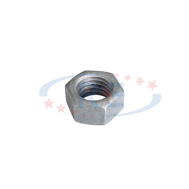 Durable ASTM A153 Hot Dip Galvanized Hex Nuts for Utility and Structural Fastening