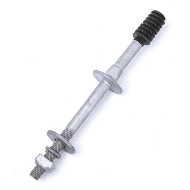 Steel Leg Insulator Spindle Insulator Pin with Square Neck