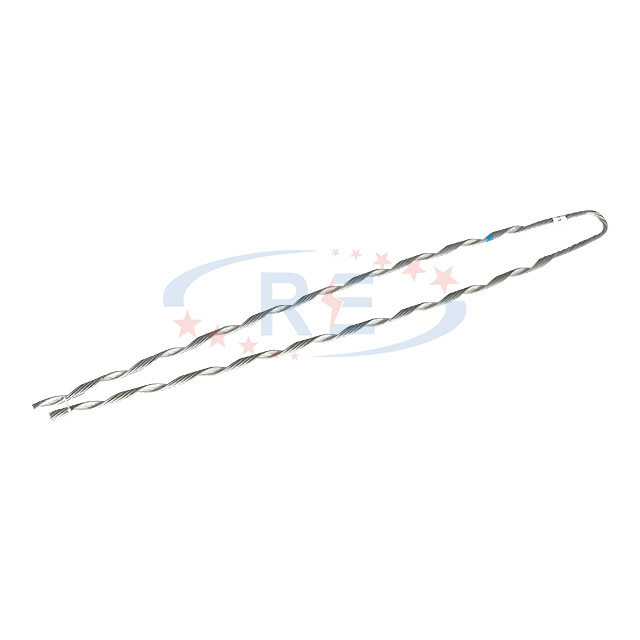 Preformed Tension Wire Clamp | Helical Grip for Overhead Line Connection