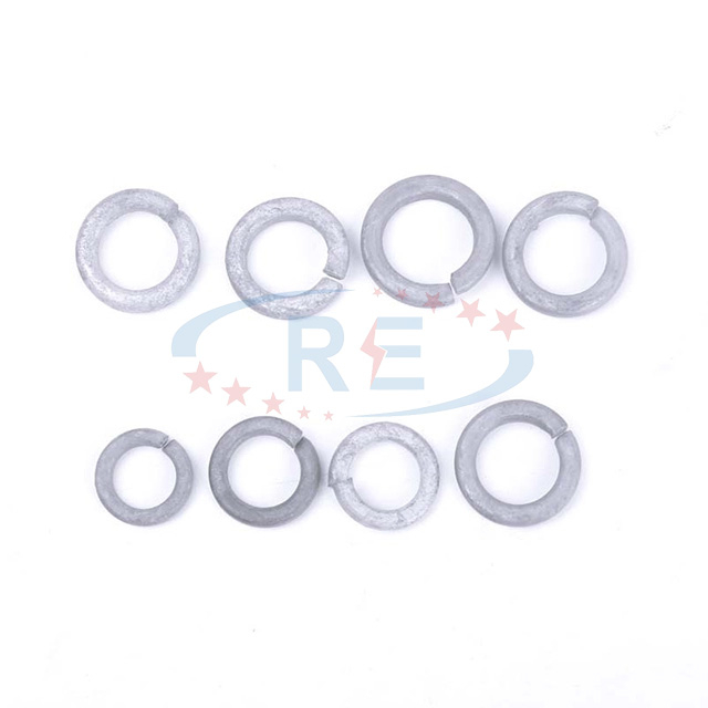 Hot Dip Galvanized ASTM A153 Spring Lock Washer