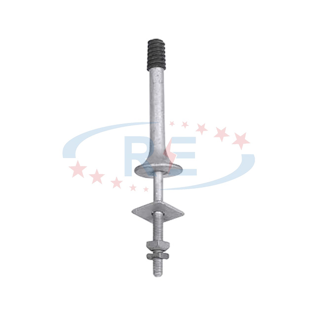 Hot Dip Galvanized ASTM A153 Crossarm Pin-Long Shank