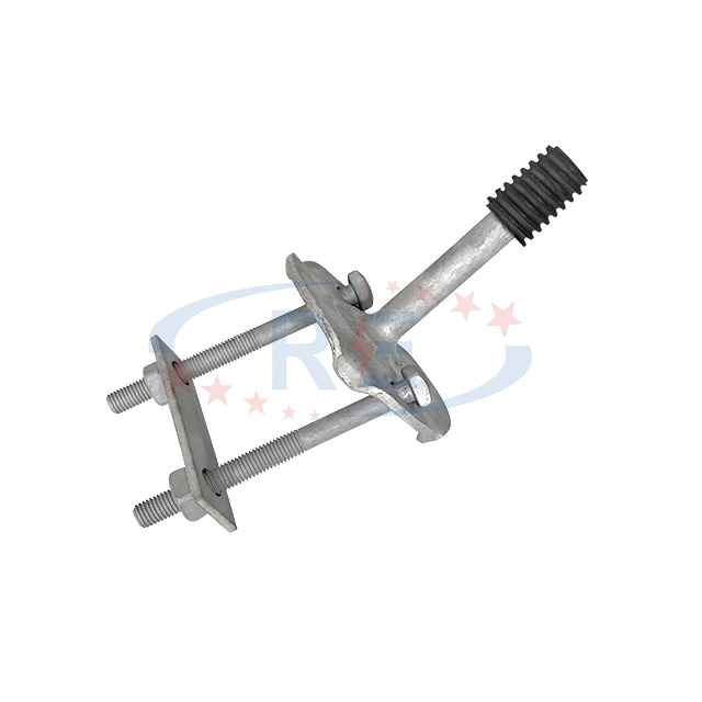 Durable ASTM A153 Hot Dip Galvanized Crossarm Pin for Overhead Line Fittings