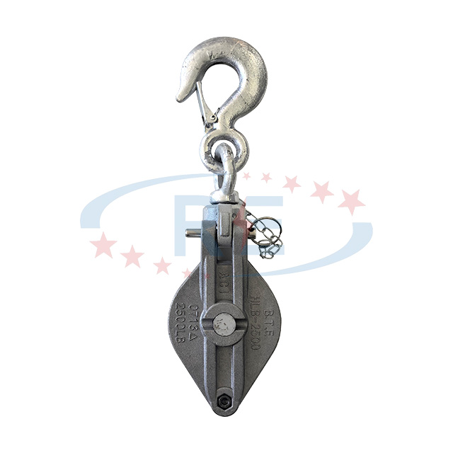 Durable AL Hoist Block with Smooth Pulley Rotation for Safe Lifting