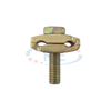 Heavy Duty Copper Ground Clamp for Round Bar & Copper-Clad Steel Rods