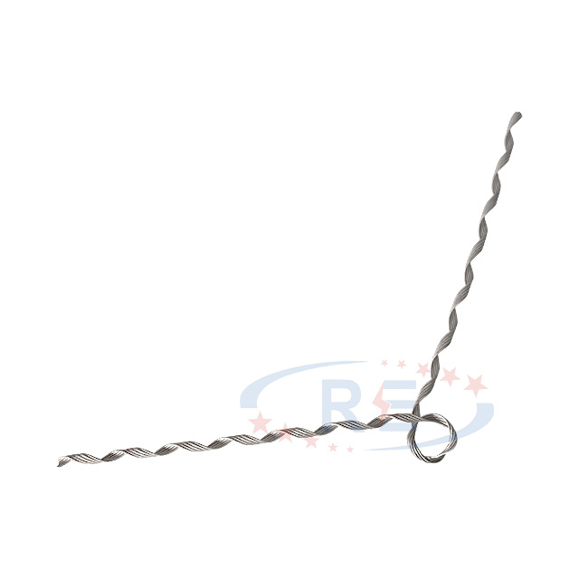 Pole Line Hardware Preformed Guy Clamp