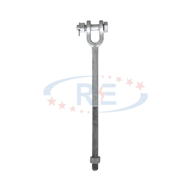 ASTM A153 Hot Dip Galvanized Clevis Bolts for Utility & Pole Line Hardware