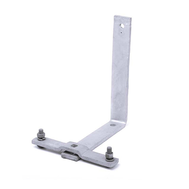 Hot Dip Galvanized ASTM A153 Bracket Cutout/Arr Pole Mtg