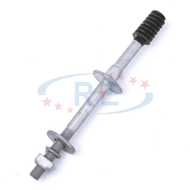 Steel Leg Insulator Spindle Insulator Pin with Square Neck