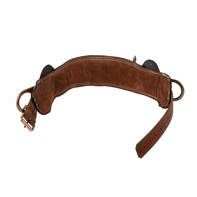 Durable High-Visibility Leather Safety Belt for Work