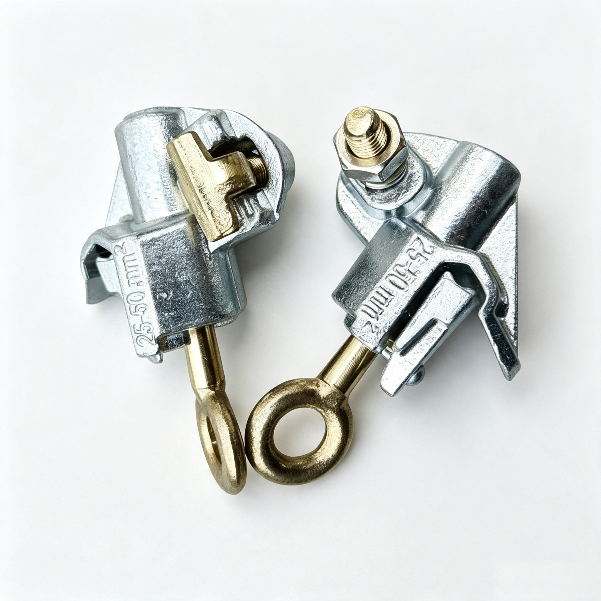 Copper hot line tap clamp for 25–50 mm&sup2; overhead conductors
